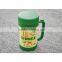 500ML Double Wall Stainless Steel Keep Warm Kids Lunch Box , SS Thermos Mug With Handle