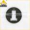 Brown magnetic hidden floor stopper for wooden door