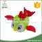 Plastic cartoon pull line toy bird with light