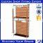Customized good quality fashionable wall mounted display cabinets