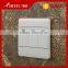 China factory electrical white color home wall switch and socket with 3gang 2way