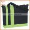 New Design Custom Larger Front Pocket 600 D Polyester Top Zippered Closure Tote Bag