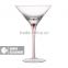 SAMYO mouth blown hot sale wine glass set with red line of the stem