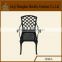 Hot sale! Die sand cast aluminum dining chair classic luxury office furniture luxury furniture