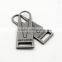 custom concave alloy zipper puller flatback zipper slider