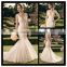 (MY2165) MARRY YOU Sexy Mermaid Dress Sleeveless V-neck Beaded Lace Wedding Gowns 2015