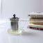 wholesale factory price borosilicate glass teapot with stainless steel infuser and lid