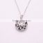 YiWu T&J Cheap Vintage Crystal Cheap Geometric Circle Wedding 2 Pcs Jewelry Sets With Necklace Earrings