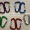 Aluminum Alloy Hiking Carabiner Clip Hook With Screw Lock