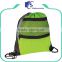 Custom Promotional Waterproof Polyester Mesh Drawstring Backpack