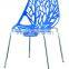 Modern metal frame PM053 plastic chair