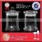 Small size high quality 50ml glass jar for storage