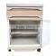 wood color Best ABS bedside nightstand Hospital furniture supply portable bedside locker sickroom table