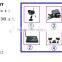 2.4GHZ home security system wireless with camera