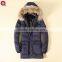 latest design winter duster freezer men feather goose down long coats, hoody faux fur parka winter jacket man