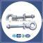 Wholesale nuts and bolts M12 DIN580 eye bolts galvanized weld eye bolts