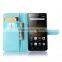 2015 Wholesale  wallet leather case for lenovo a6000