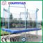 Outdoor Professional High Jump Rectangle Trampoline