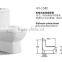 Round Seat Squat Made in China Ceramic Toilet