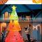 hot sell inflatable christmas santa claus inflatable Santas with led light inflatable christmas decoration for santa decoration