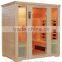 4 person infrared ceramic heat lamp quick slimming sauna capsule