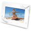 7inch digital photo frame with muti function with mirror surface frame