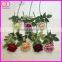 china wholesale long single stem artificial silk rose flower