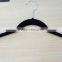 Flat Sturdy Sale Plastic Clothes Hanger With Velvet For Shirt
