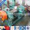 XK-450 rubber mixing mill/two roll rubber open mixing mill with hardened gear reducer