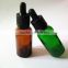 Essential oil glass dropper bottle with the high quality dropper