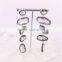 Newest Design Freshwater Pearl Beads with Rhinestone Earrings, Pave Crystal Druzy Pearl Earring For Women