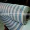 awning fabric blue white stripe pe tarpaulin