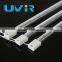 Halogen infrared single tube short wave white reflector emitter