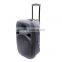 Professional super bass trolley portable bluetooth 15inch speakers