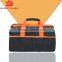 600D Polyester Large mouth canvas multi pockets car tool bag OEM ODM