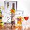 high quality custom clear Printed Wine Box with blister tray