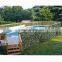 Polyester material artificial garden fence with UV resistance