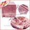 Polyester embroidery beaded glitter metallic sequence wedding rose gold sequin table cloth