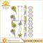 Custom Waterproof Fake Metallic Temporary Tattoo Arm Sleeve