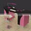 Professional pink nail table modern manicure table