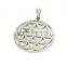 Custom Size Stainless Steel Chakra Jewelry Pendant for Sale