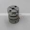 YUMO (LD2 D34 L45 8X8) Encoder Coupling Double Disc Electric Motor Connector