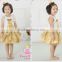 Tree printed sleeveless skirt wholesale short dresses children baby dress cutting
