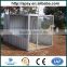 Metal tube bird cage feed pen with shade roof design