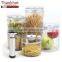 Vacuum food storage container Glass storage jar