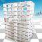 Strong, lightweight, repairable and recyclable pallet aluminum, Single face two-way entry