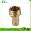 3/4" NPT BSPT male thread hose barb air connector drawing