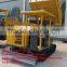 3 tons capacity self dumper full rubber track dumper loading palm