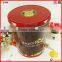 first grade round High quality new year gift packaging tin box