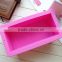 Eco-Friendly Feature and Cake Tools Type Silicone rectangle soap Mold